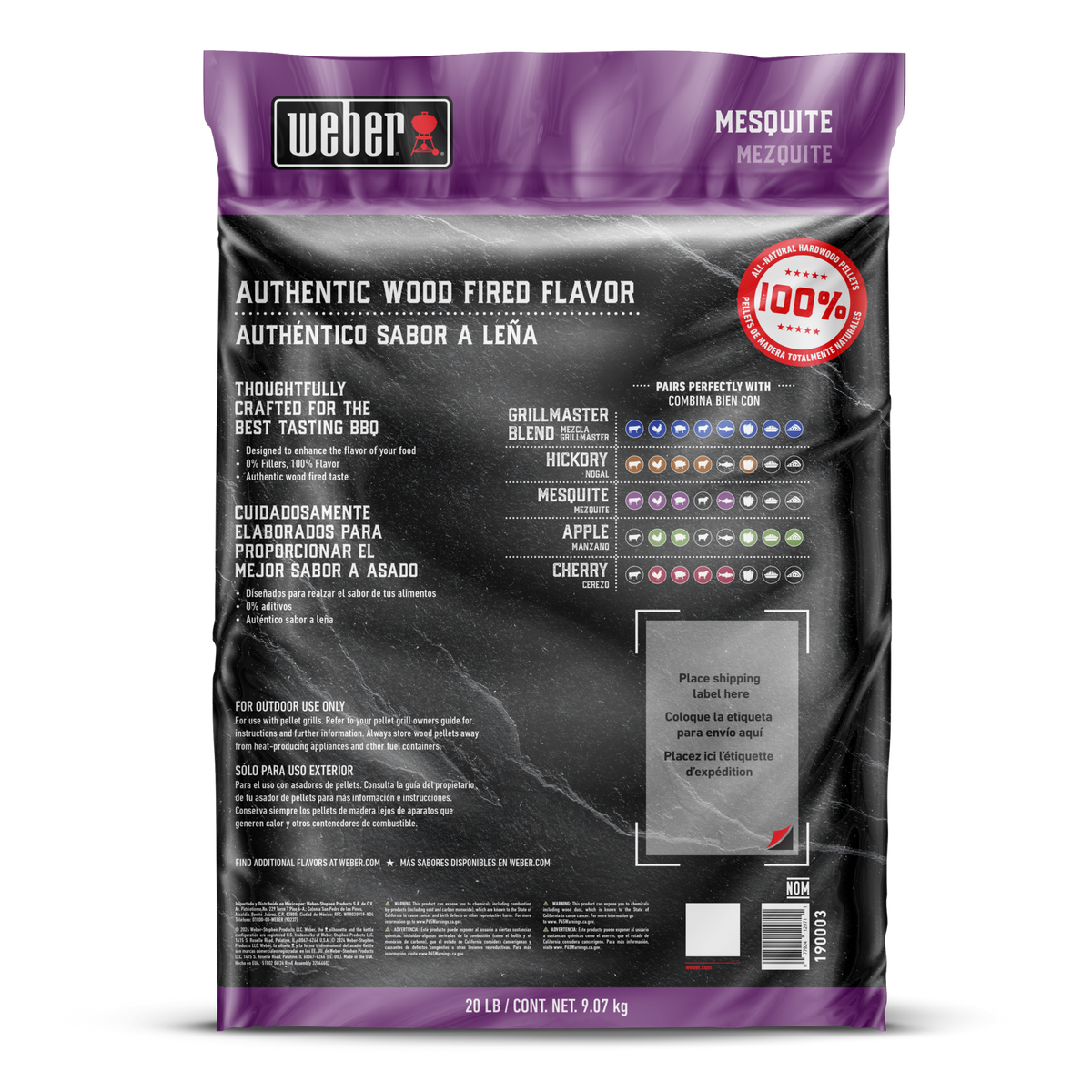 Mesquite All-Natural Hardwood Pellets